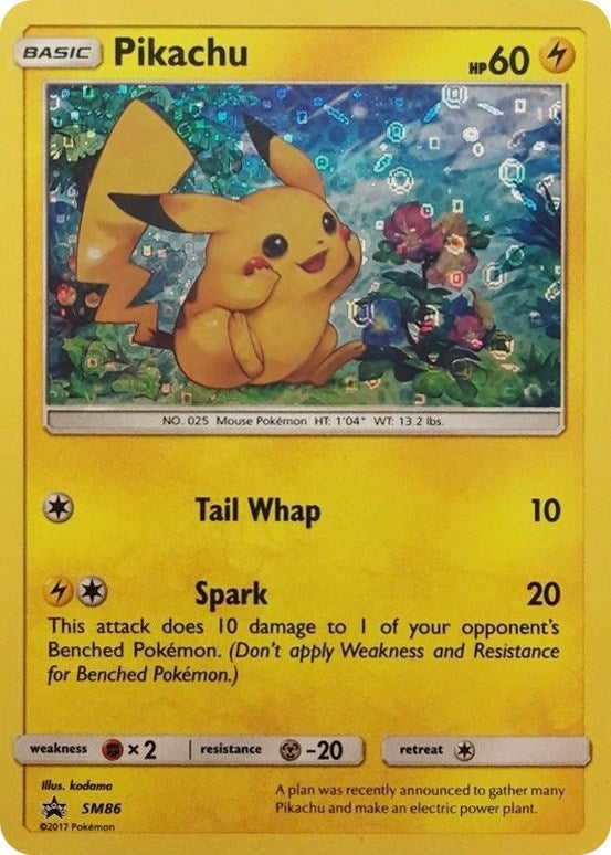 Pikachu - SM86 (General Mills Promo) (SM86) (MCAP)