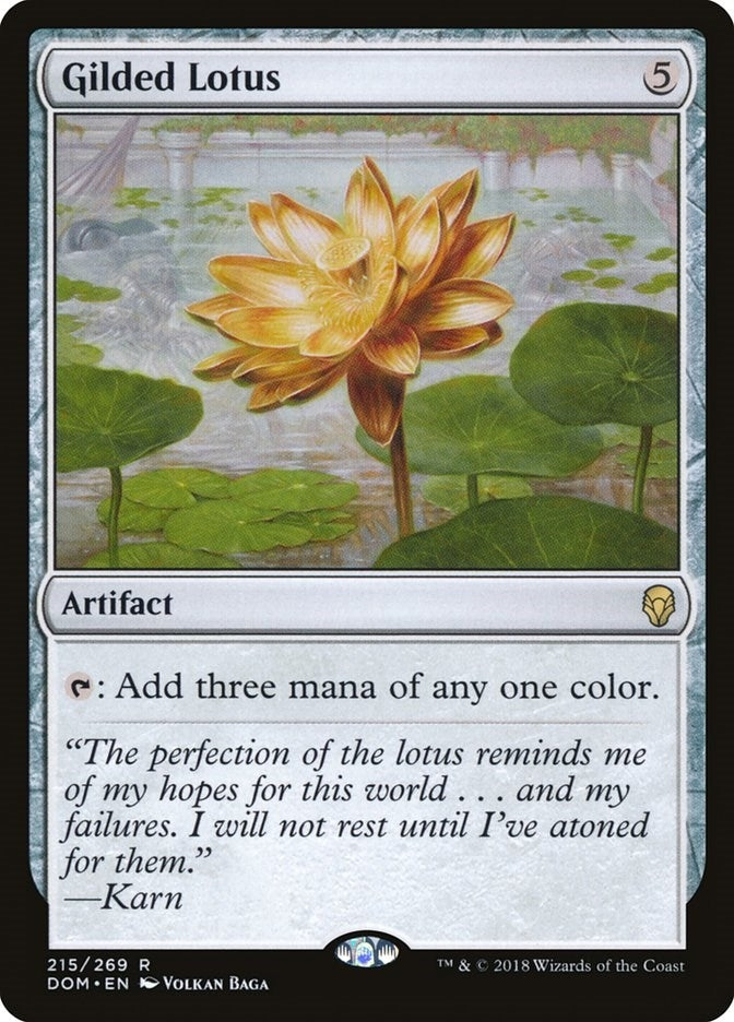 Image for Gilded Lotus (215) (DOM) - Magic: The Gathering