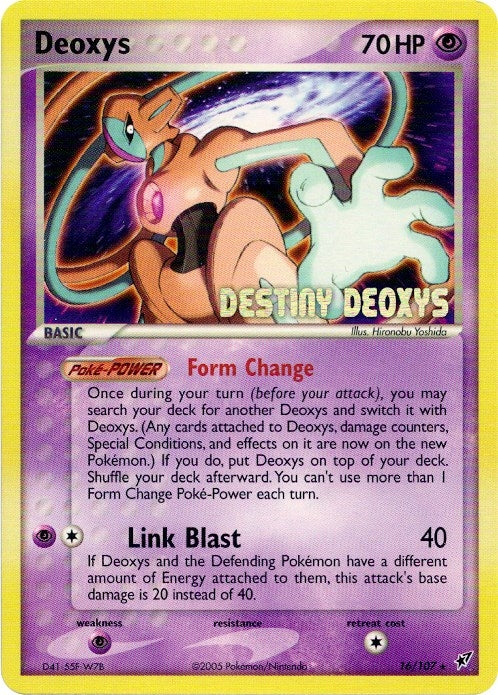 Deoxys (Normal Forme) - 16/107 (Movie Promo) (016/107) (MCAP)