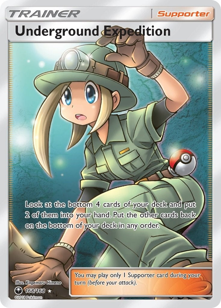 Underground Expedition (Full Art) (168/168) (CES)