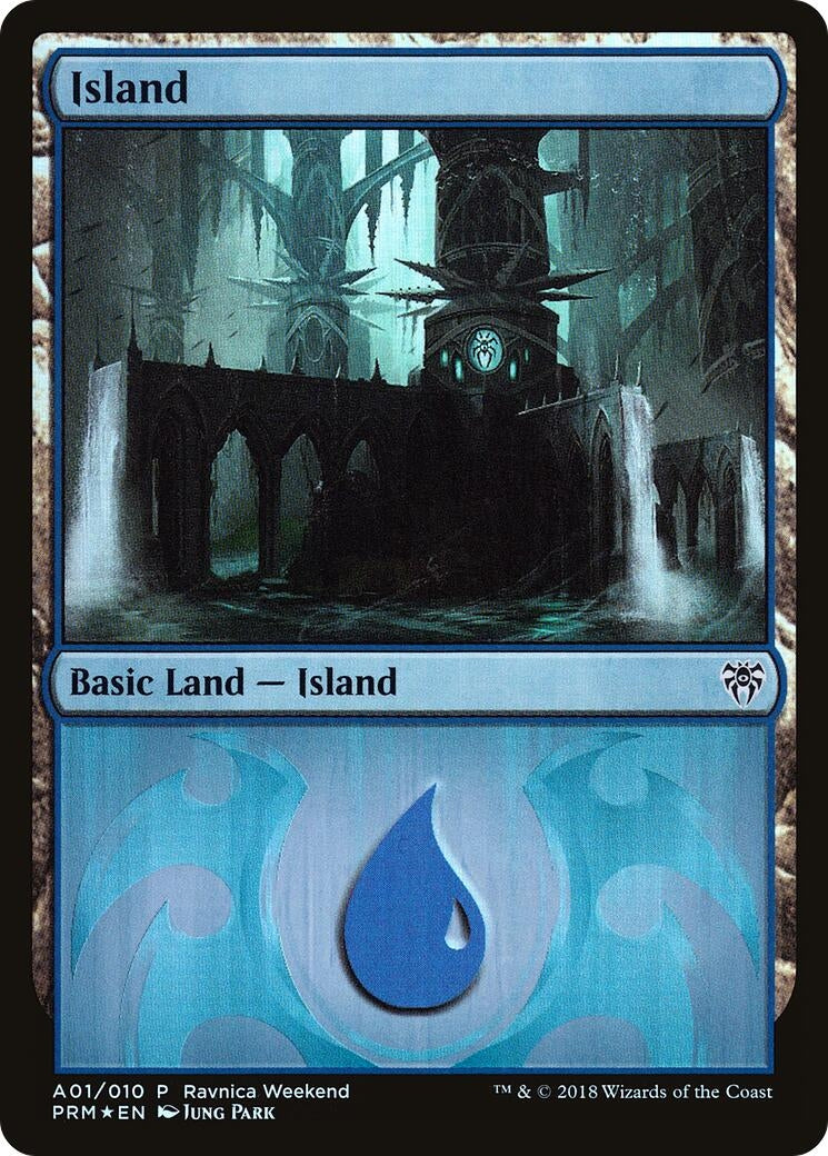 Image for Island - Dimir (A01) (1) (LARP) - Magic: The Gathering