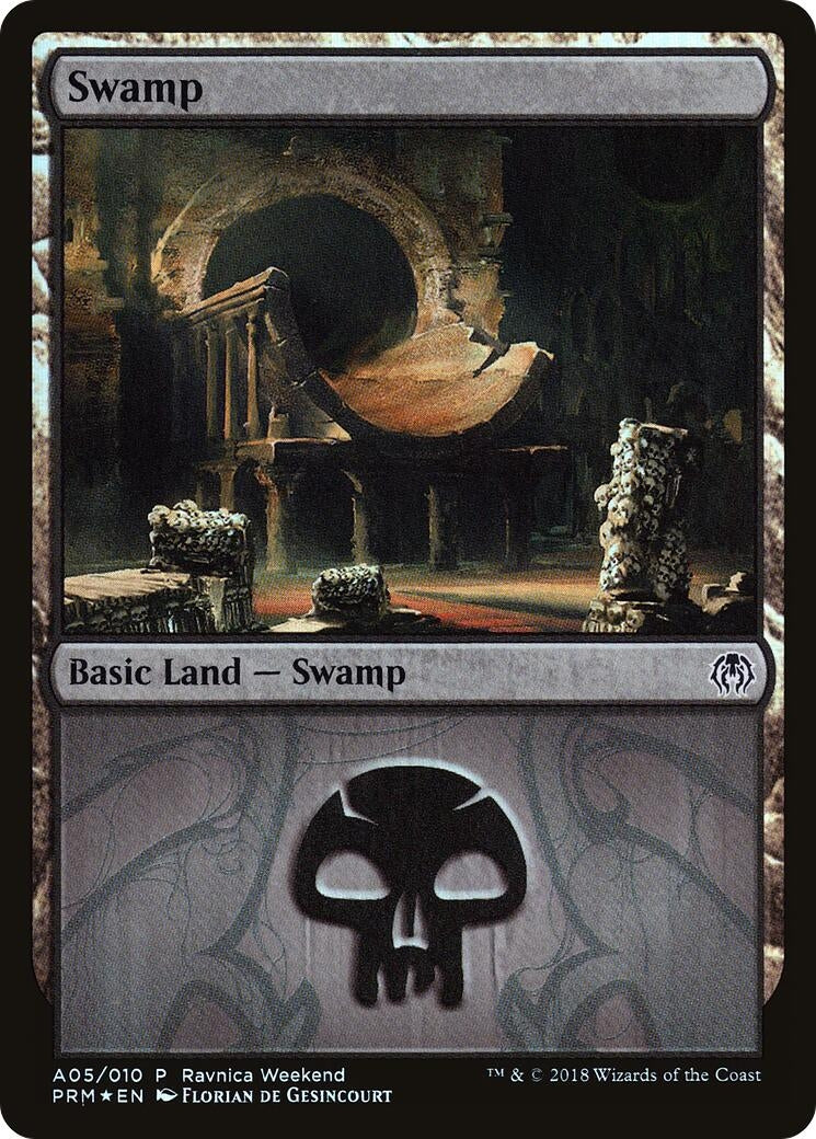 Swamp - Golgari (A05) (5) (LARP)