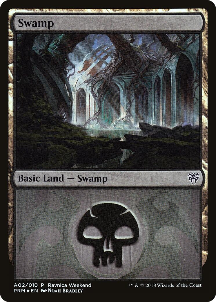 Swamp - Dimir (A02) (2) (LARP)