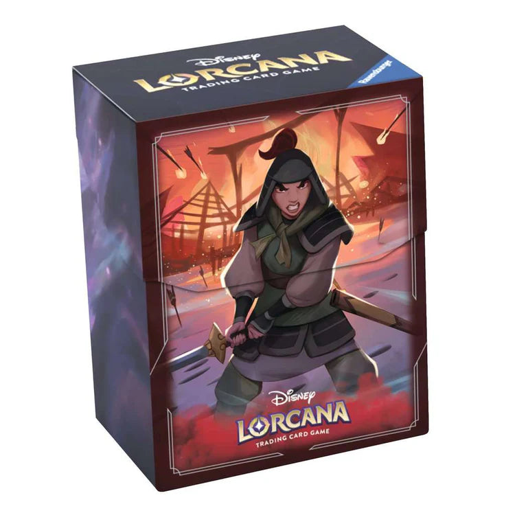 Disney Lorcana Deck Box - Mulan - Ravensburger Deck Boxes (RDB)