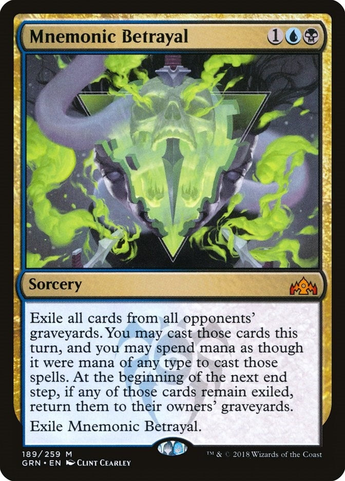 Mnemonic Betrayal (189) (GRN)
