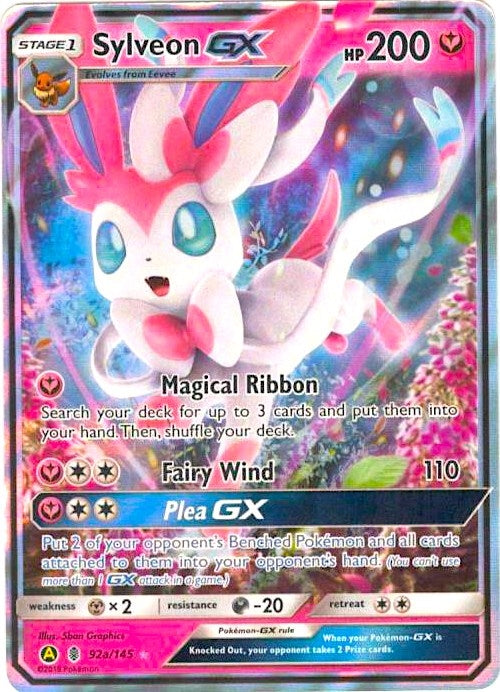 Sylveon GX - 92a/145 (092a/145) (PR)