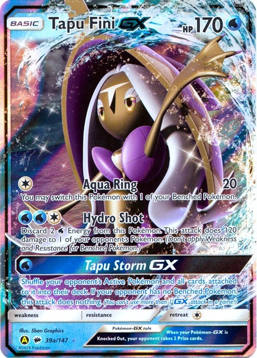 Tapu Fini GX - 39a/147 (039a/147) (PR)