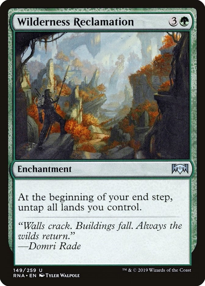 Image for Wilderness Reclamation (149) (RNA) - Magic: The Gathering