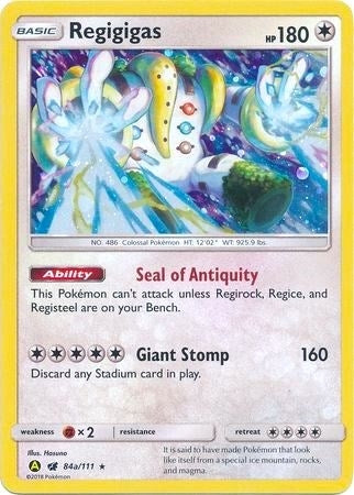 Image for Regigigas - 84a/111 (084a/111) (PR) - Pokemon
