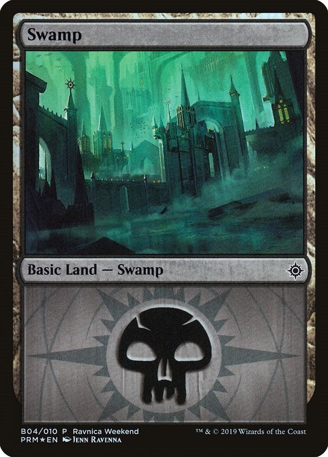 Swamp - Orzhov (B04) (4) (LARP)
