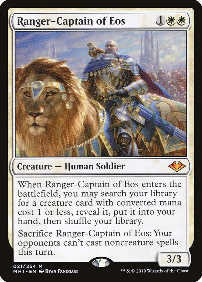 Sp Magic: The Gathering - Ranger-Captain of Eos (21) (MH1)