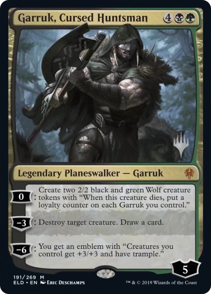 Garruk, Cursed Huntsman (191) (PPELD)