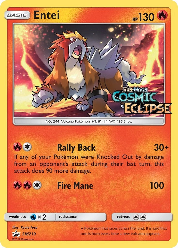 Entei - SM219 (Prerelease) (SM219) (SMP)