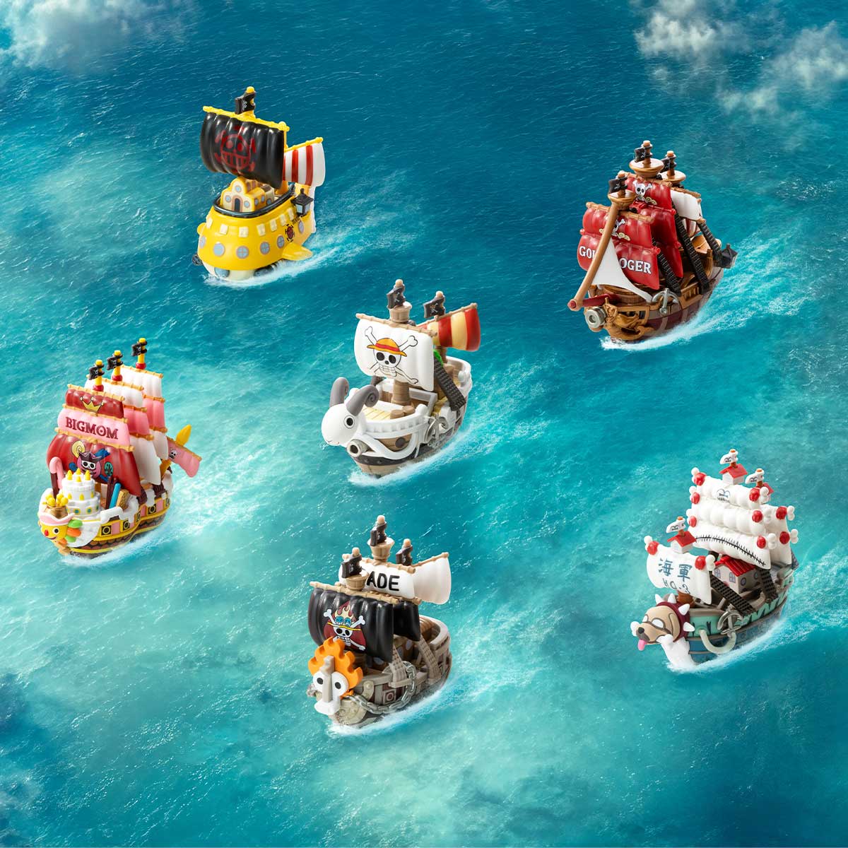 One Piece - The Grand Line Series Vehicles