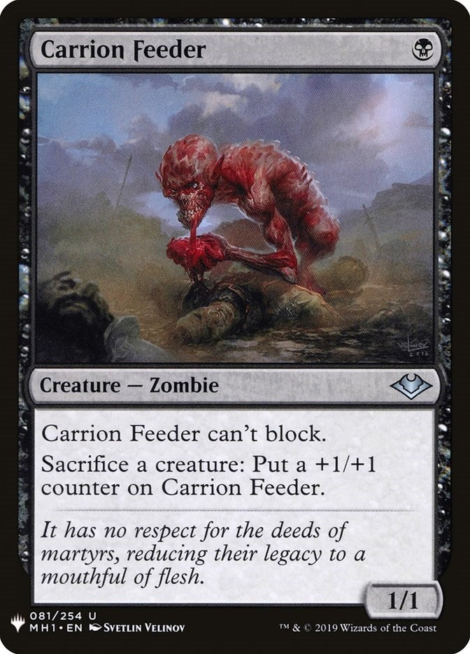 Image for Carrion Feeder (81) (LIST) - Magic: The Gathering