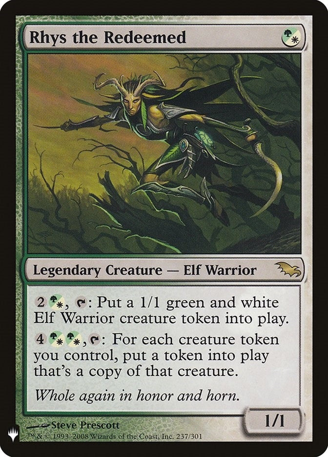 Rhys the Redeemed (237) (LIST)
