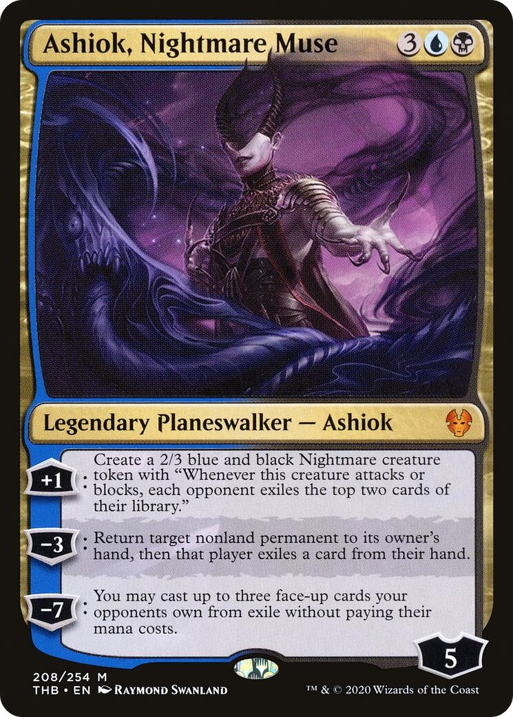 Ashiok, Nightmare Muse (208) (THB)
