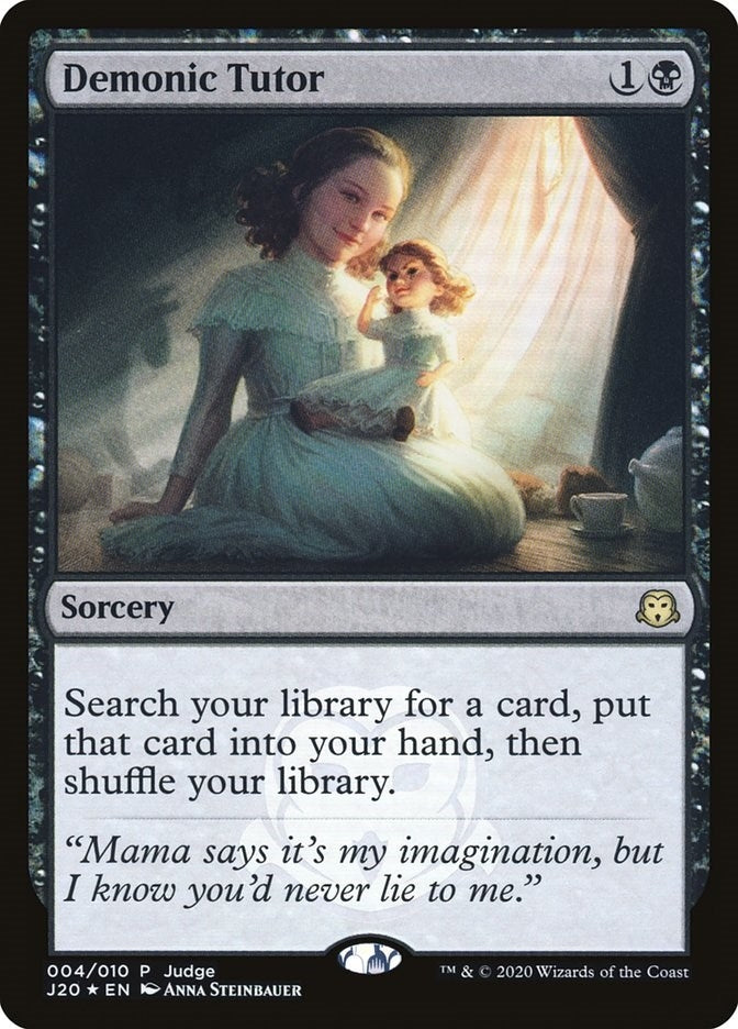 Demonic Tutor (J20) (4) (JDG)