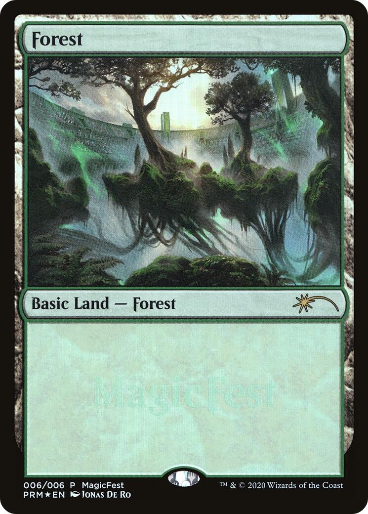 Image for Forest (2020) (6) (MFP) - Magic: The Gathering