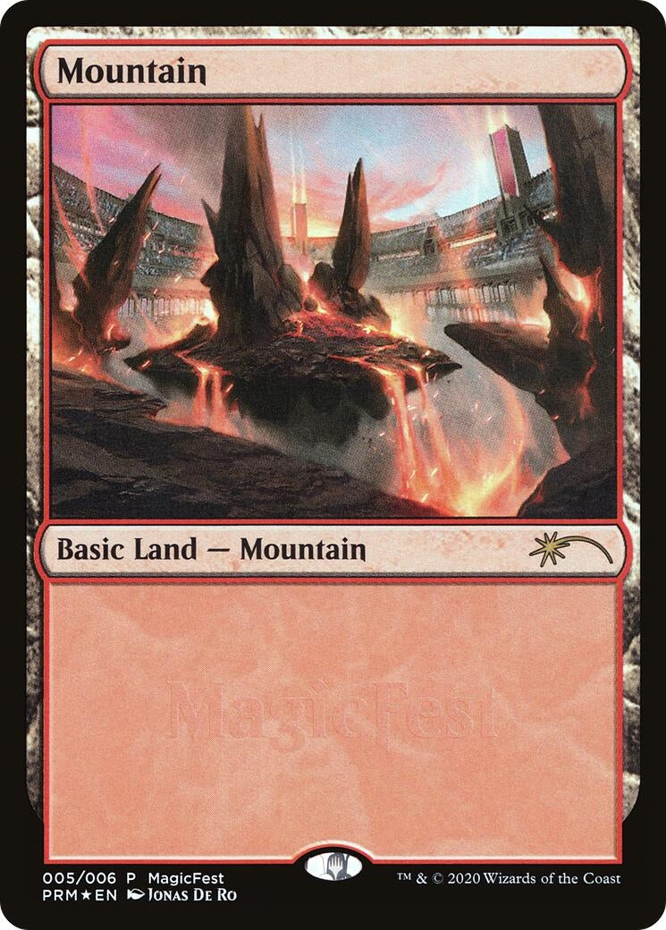 Image for Mountain (2020) (5) (MFP) - Magic: The Gathering