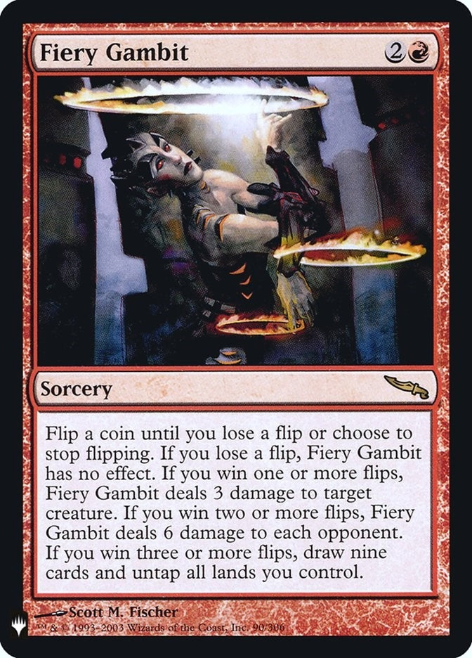 Fiery Gambit (90) (LIST)