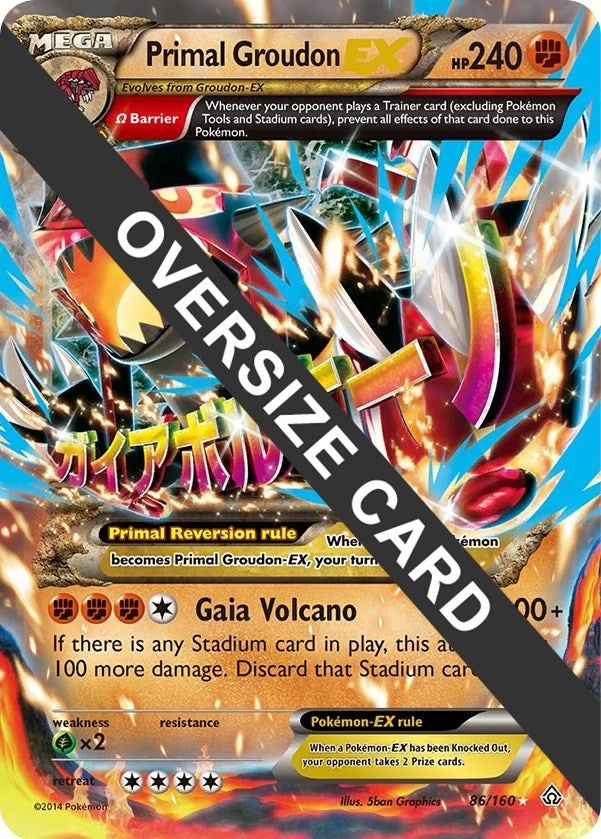 Primal Groudon EX (086/160) (PR)
