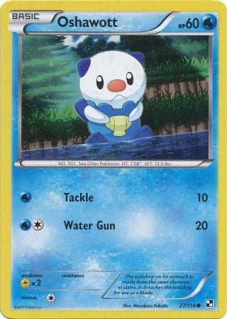 Oshawott - 27/114 (Cosmos Holo) (027/114) (PR)