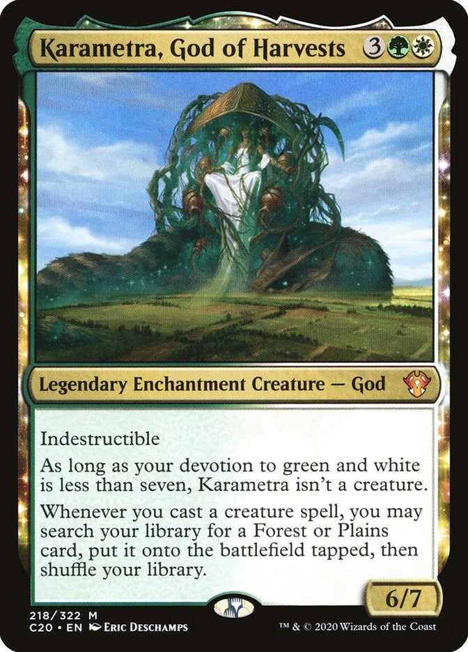 Karametra, God of Harvests (218) (C20)