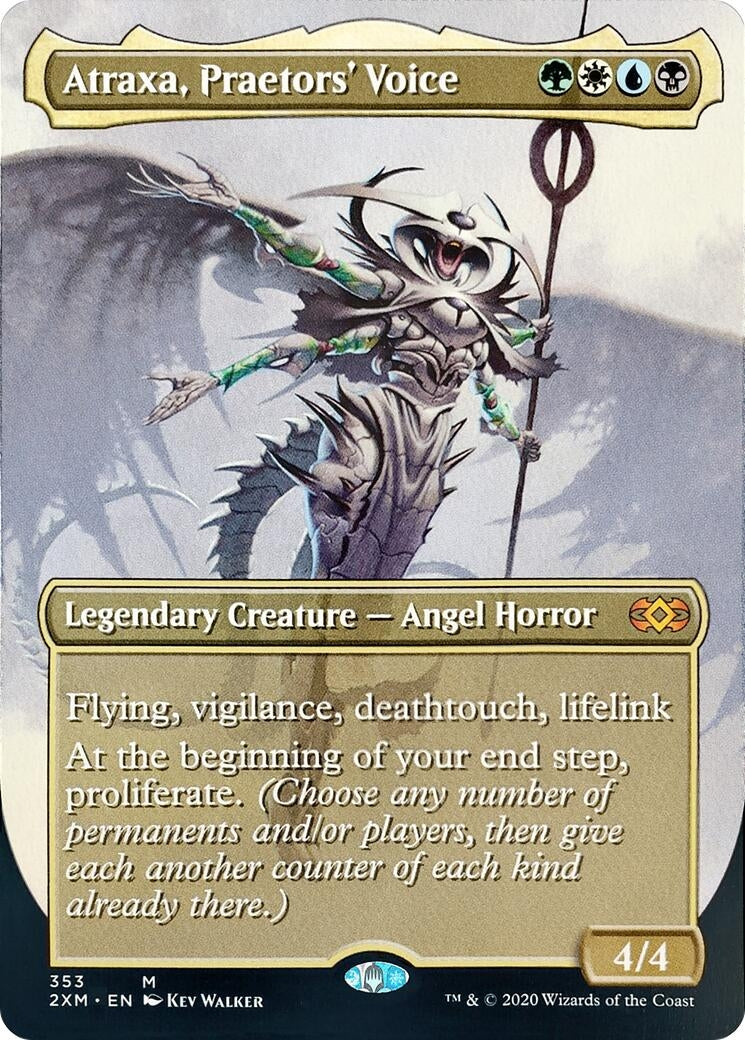 Atraxa, Praetors' Voice (Borderless) (353) (2XM)