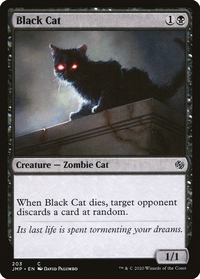 Image for Black Cat (203) (JMP) - Magic: The Gathering