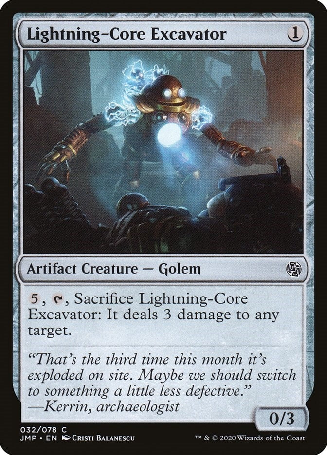 Image for Lightning-Core Excavator (32) (JMP) - Magic: The Gathering