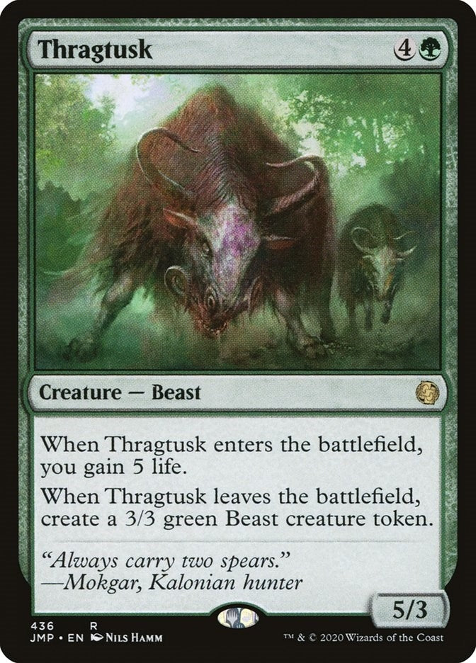 Image for Thragtusk (436) (JMP) - Magic: The Gathering