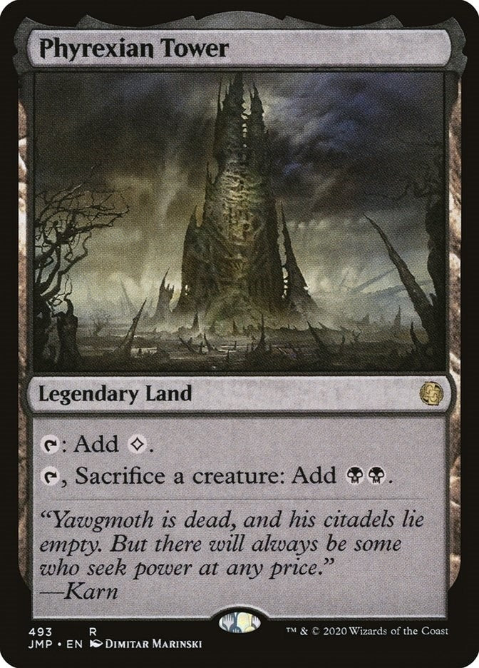 Image for Phyrexian Tower (493) (JMP) - Magic: The Gathering
