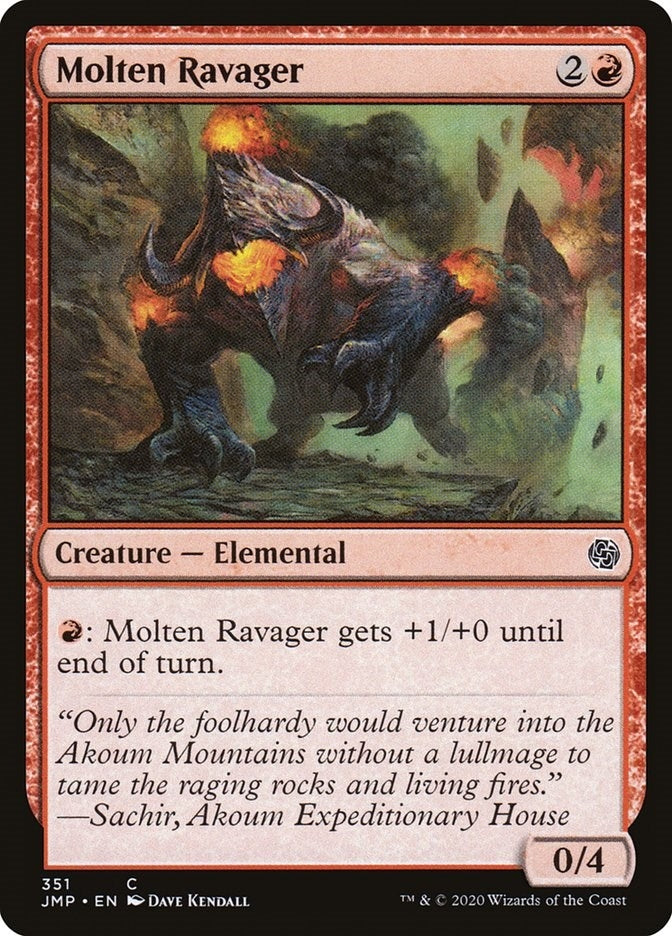 Image for Molten Ravager (351) (JMP) - Magic: The Gathering