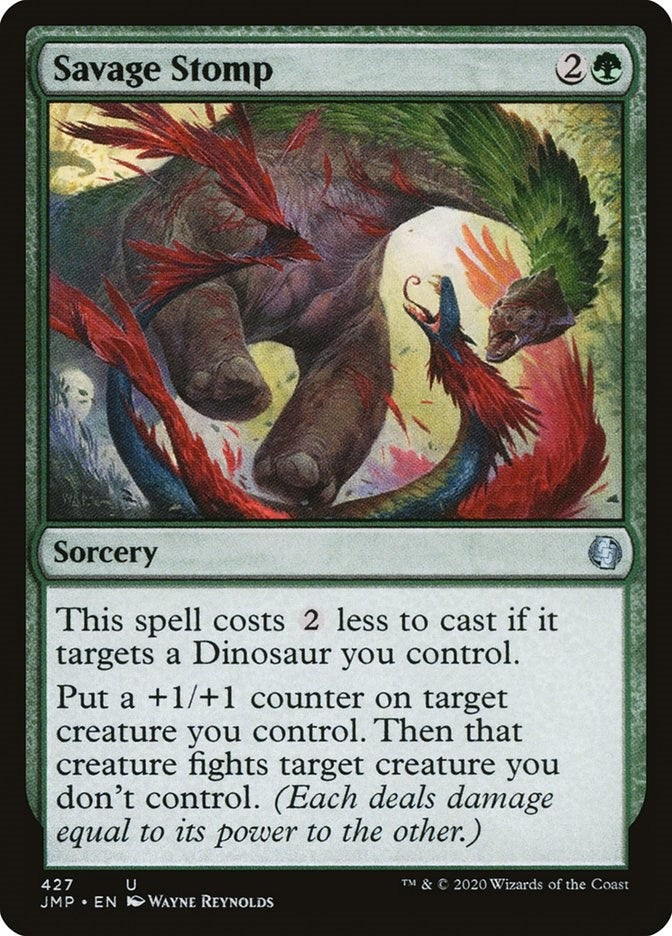Image for Savage Stomp (427) (JMP) - Magic: The Gathering