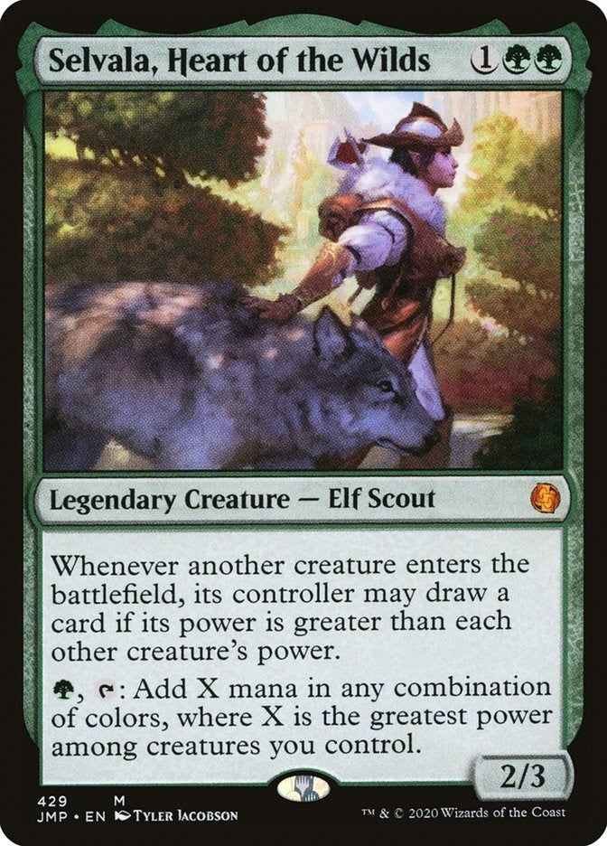 Image for Selvala, Heart of the Wilds (429) (JMP) - Magic: The Gathering