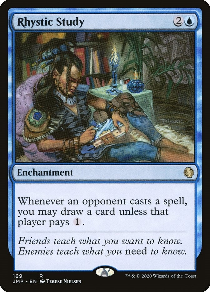 Image for Rhystic Study (169) (JMP) - Magic: The Gathering