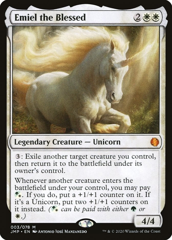 Image for Emiel the Blessed (3) (JMP) - Magic: The Gathering