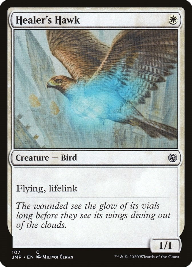Image for Healer's Hawk (107) (JMP) - Magic: The Gathering