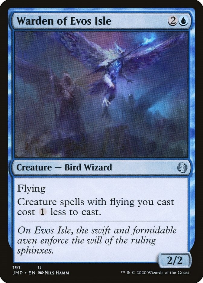 Image for Warden of Evos Isle (191) (JMP) - Magic: The Gathering