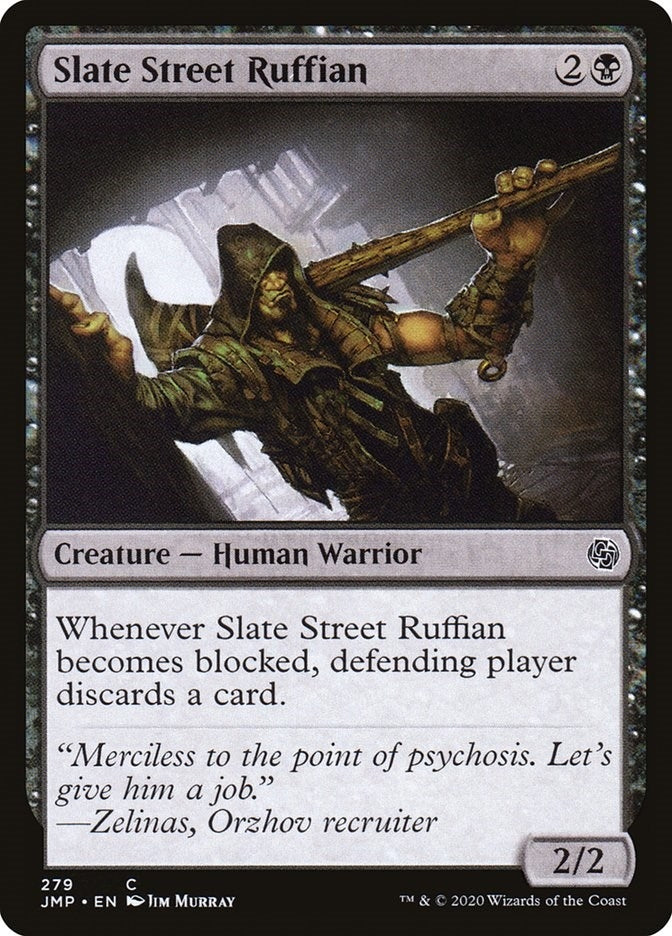 Image for Slate Street Ruffian (279) (JMP) - Magic: The Gathering