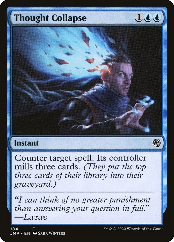 Image for Thought Collapse (184) (JMP) - Magic: The Gathering