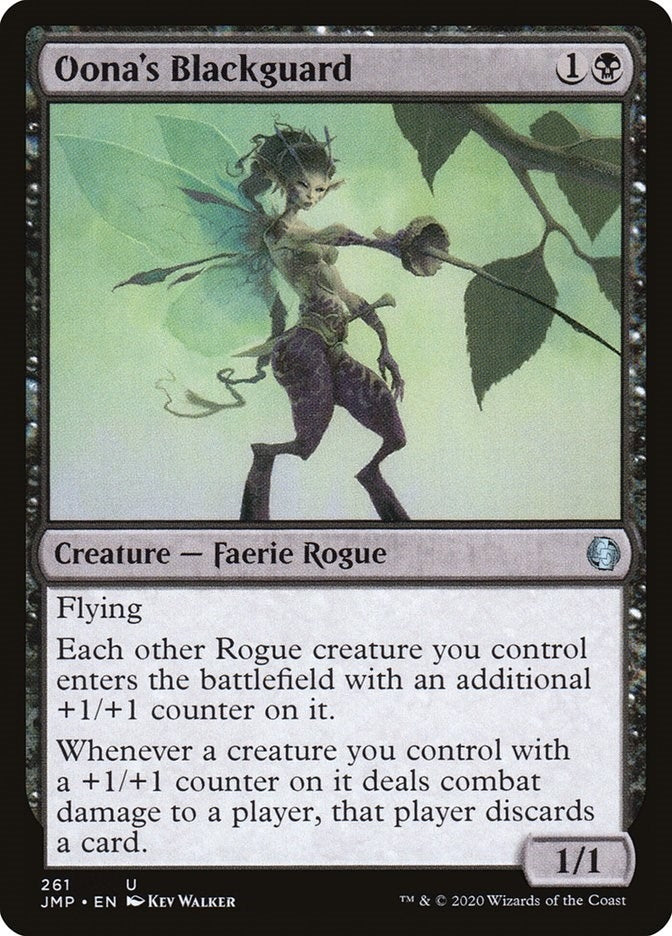 Image for Oona's Blackguard (261) (JMP) - Magic: The Gathering