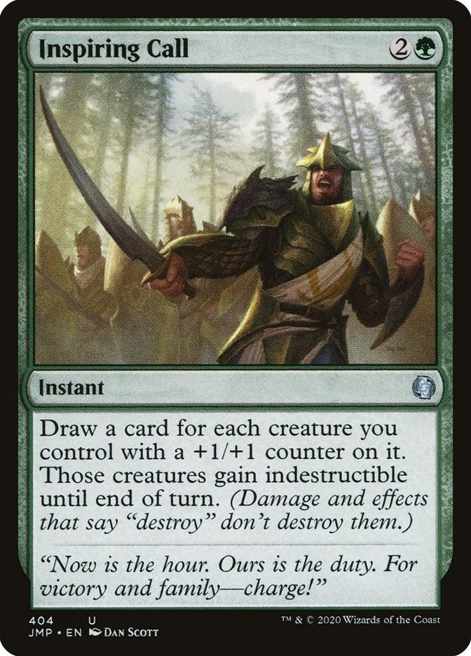 Image for Inspiring Call (404) (JMP) - Magic: The Gathering