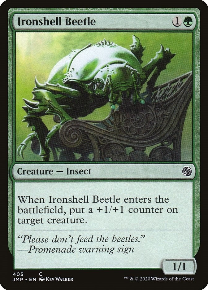 Image for Ironshell Beetle (405) (JMP) - Magic: The Gathering