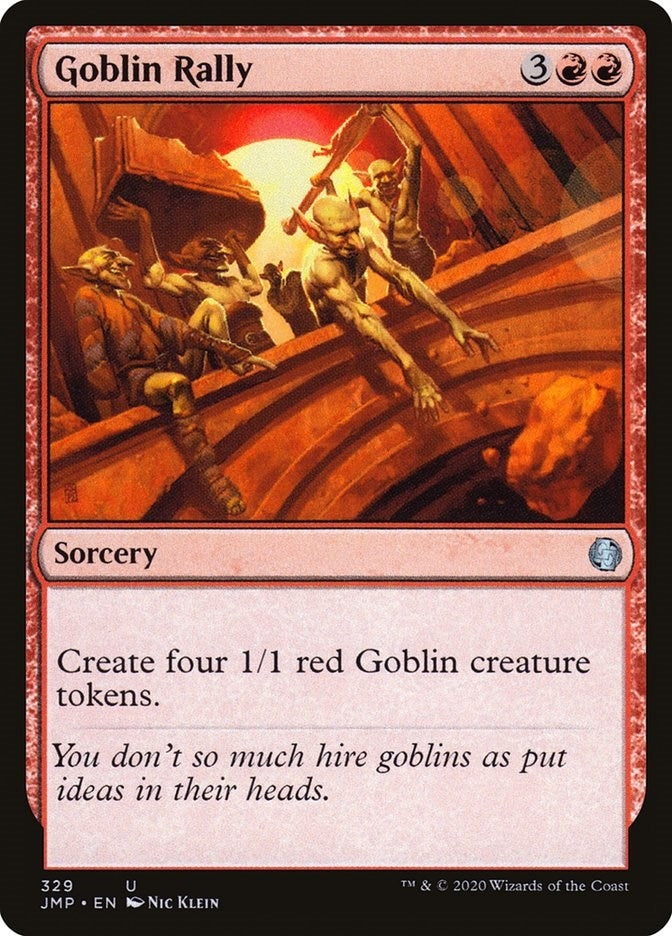 Image for Goblin Rally (329) (JMP) - Magic: The Gathering