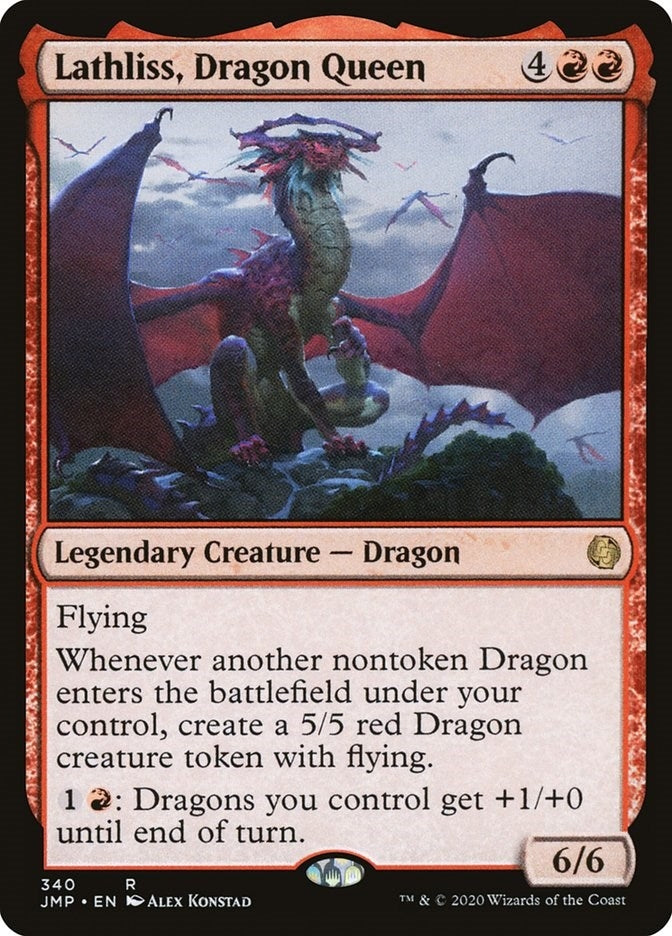 Image for Lathliss, Dragon Queen (340) (JMP) - Magic: The Gathering