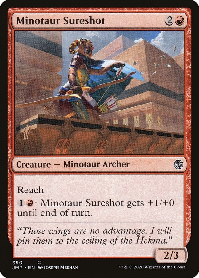 Image for Minotaur Sureshot (350) (JMP) - Magic: The Gathering