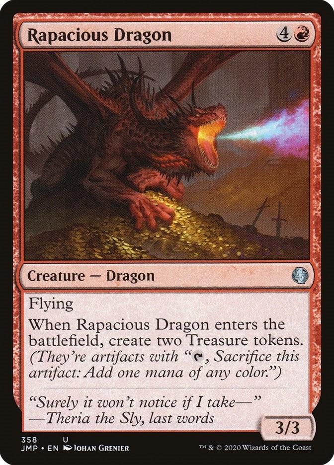 Image for Rapacious Dragon (358) (JMP) - Magic: The Gathering