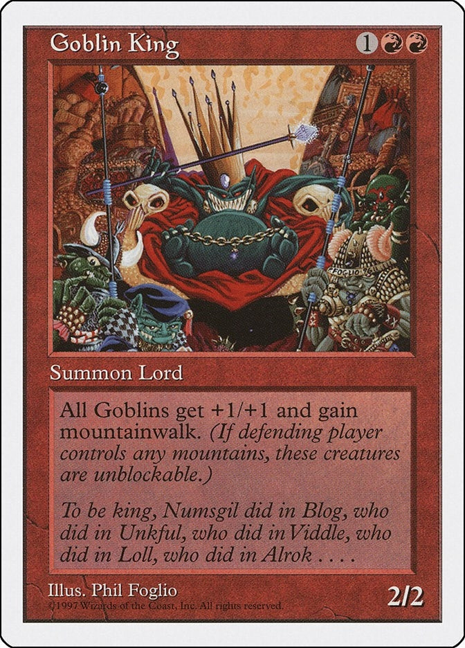 Goblin King (5ED)